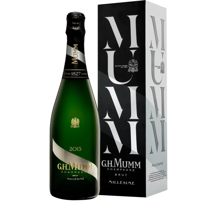 Champagne Champagne Mumm Millésimé 2013 bouteille - Champmarket avec étui - Champmarket