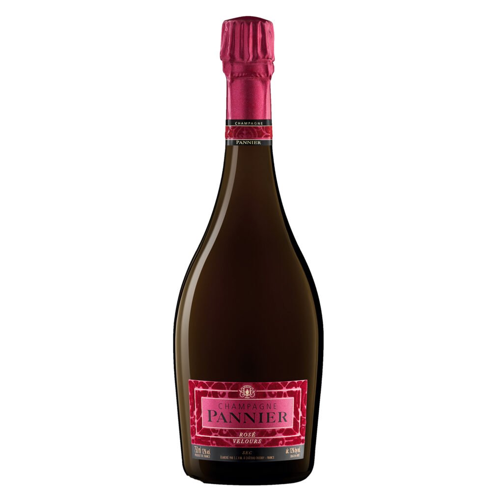 Champagne Pannier Rosé Velours Bouteille - Champmarket