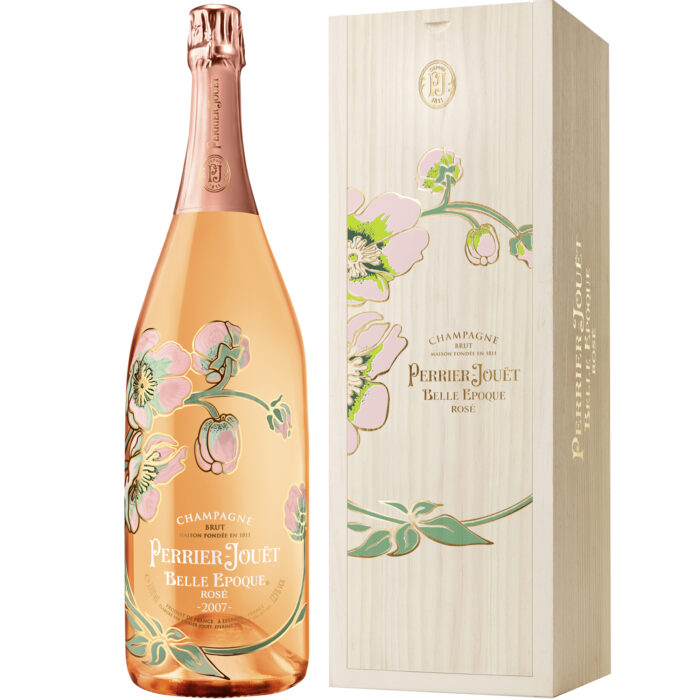 Champagne Perrier-Jouët Belle Époque Rosé Vintage 2007 Jeroboam con box di legno - Champmarket