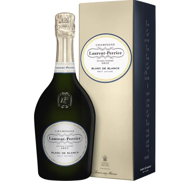 Laurent-Perrier Blanc de Blancs Brut Nature Bottle Gift Box