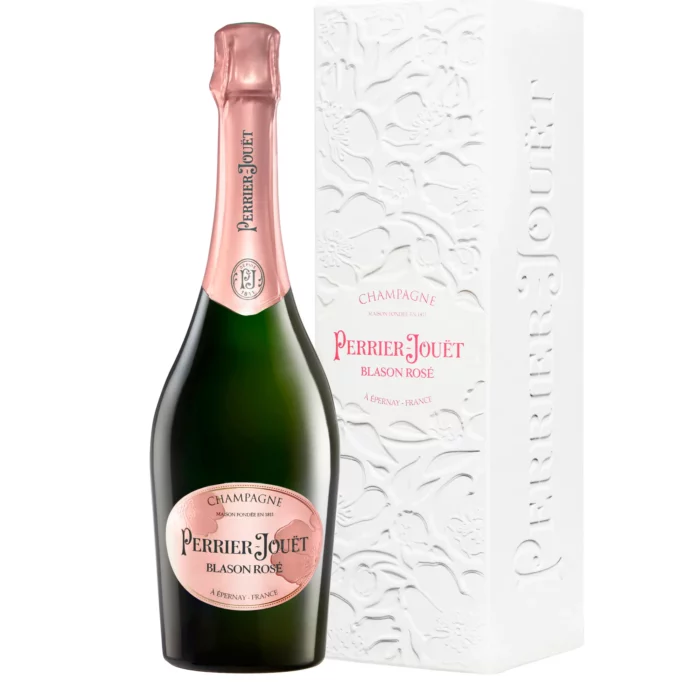 Champagne Perrier-Jouët Blason Rosé bouteille avec coffret écobox - Champmarket