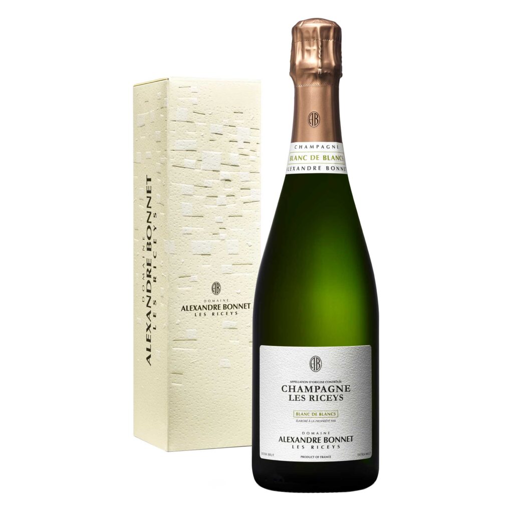 Champagne Alexandre Bonnet Blanc de Blancs Bouteille avec étui - Champmarket