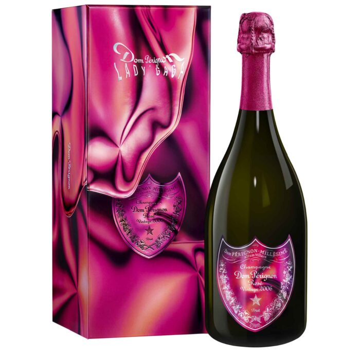 Champagne Dom Pérignon Rosé Vintage 2006 Bouteille Édition Limitée Lady Gaga - Champmarket