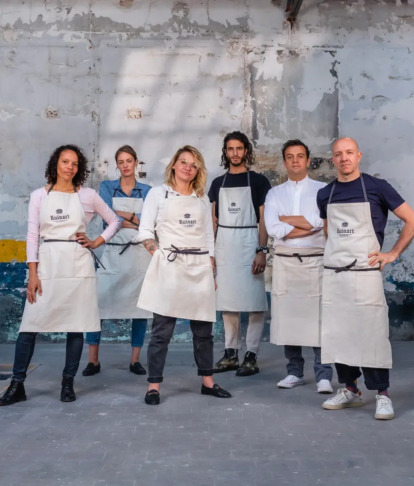 Unconventionnal restaurant, la table éphémère Ruinart pendant la FIAC - Champmarket Magazine