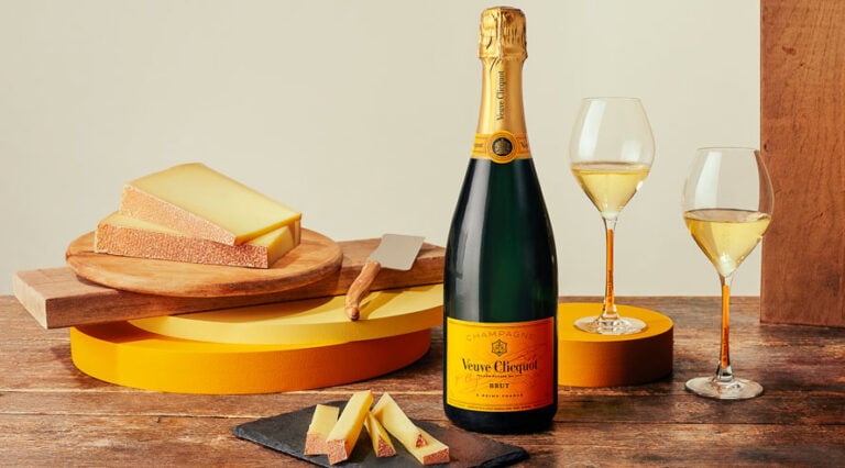 Surprenez avec des accords Champagne Veuve Clicquot et fromages - Magazine Champmarket