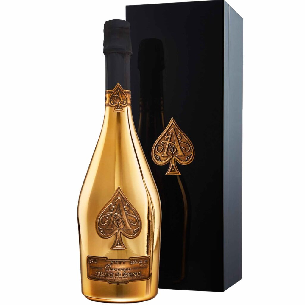 Champagne Armand de Brignac Brut Gold bouteille avec coffret - Champmarket