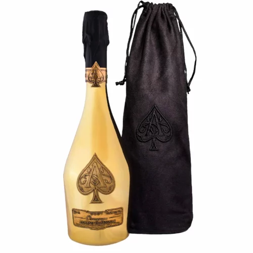 Champagne Armand de Brignac Brut Gold bouteille avec pochon - Champmarket