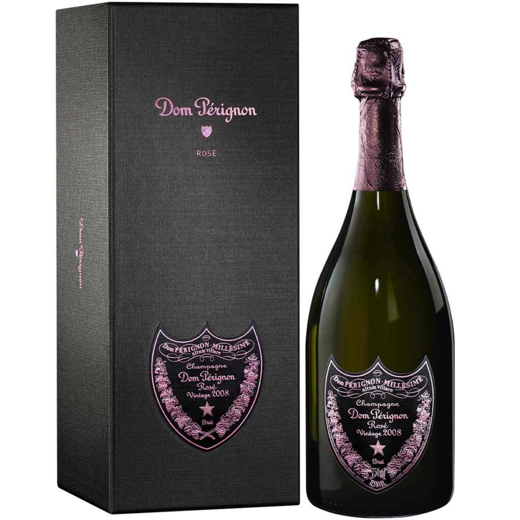 Champagne Dom Pérignon Rosé Vintage 2008 Bottiglia con box - Champmarket
