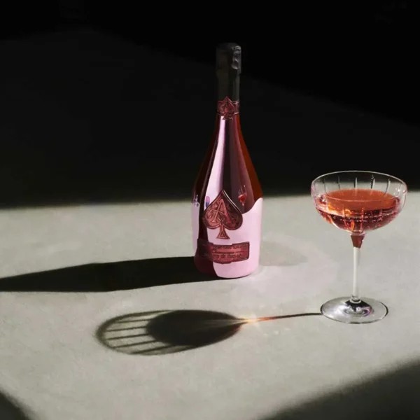 Armand De Brignac BRUT ROSE シャンパン Armand de Brignac Brut Rosé Bottle with pouch - Champmarket