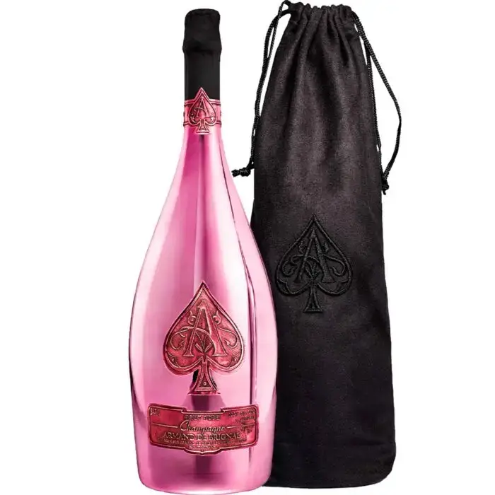 Champagne Armand de Brignac Rosé Jéroboam avec pochon - Champmarket