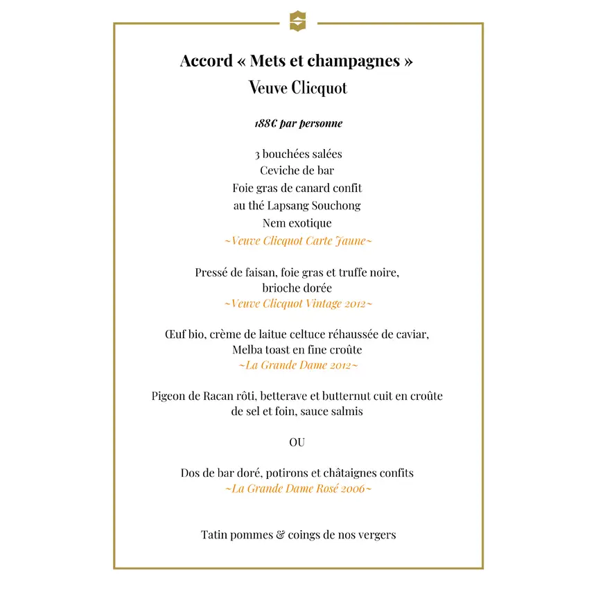 Dîner Mets & Champagnes Veuve Clicquot au Shangri-La Paris - Magazine Champmarket