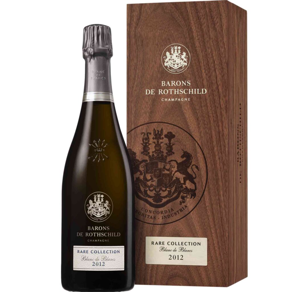 Champagne Barons de Rothschild Rare Collection Blanc de Blancs 2012 Bouteille avec coffret Luxe - Champmarket