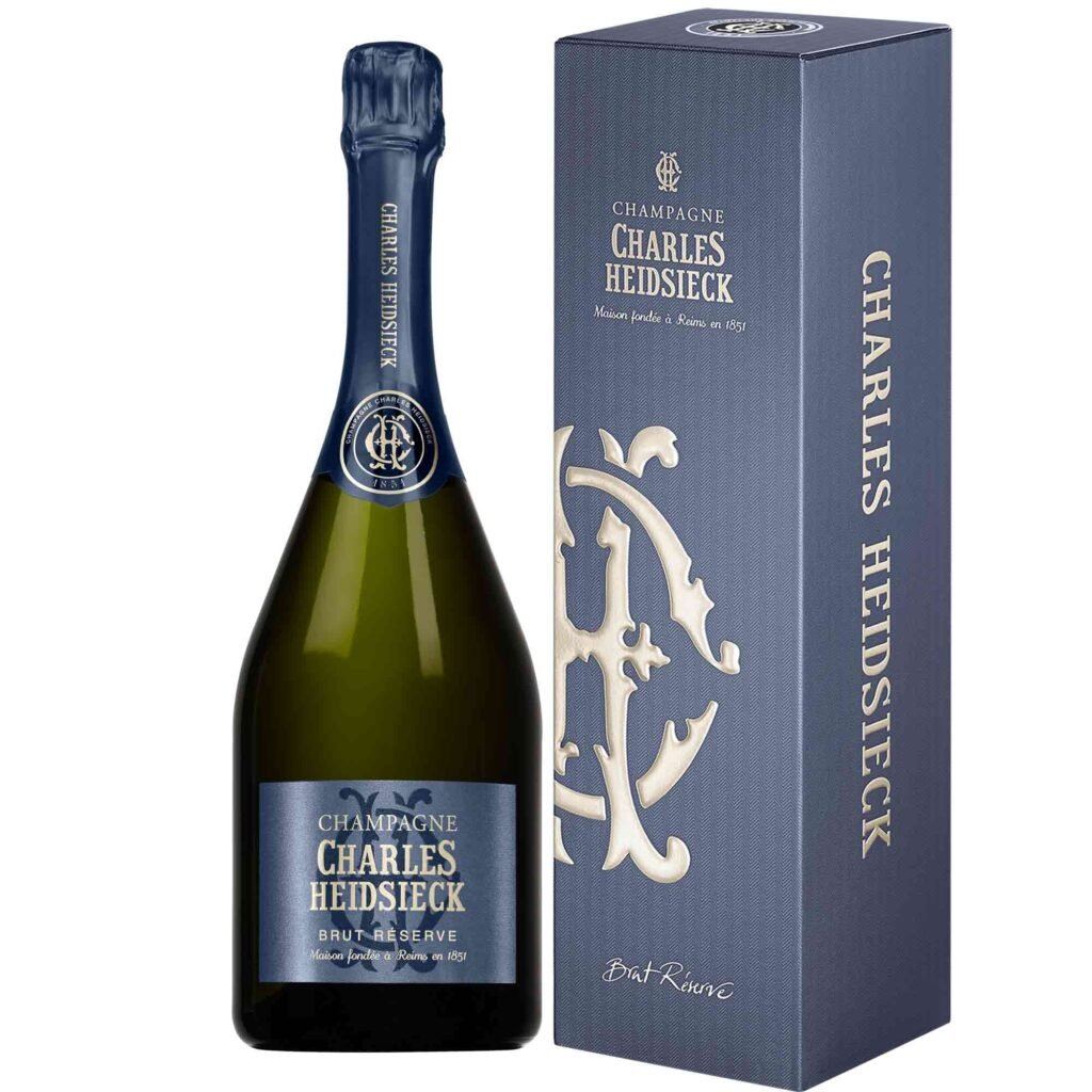 Champagne Charles Heidsieck Brut Réserve Bouteille avec étui - Champmarket