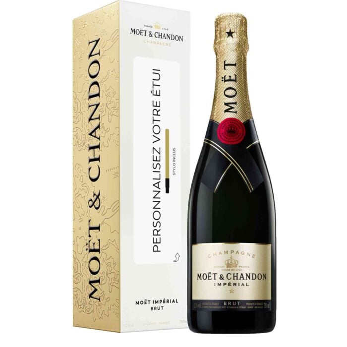 Champmarket Moët & Chandon Brut Impérial con astuccio personalizzato - Champmarket