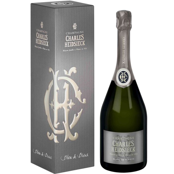 Champagne Charles Heidsieck Blanc de Blancs Bouteille avec étui - Champmarket