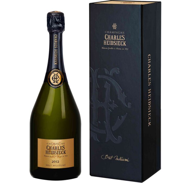 Champagne Charles Heidsieck Brut Millésime 2012 Bouteille avec coffret - Champmarket