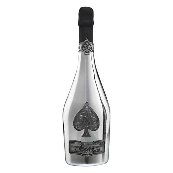 ワイン Armand de Brignac Blanc de Blancs Armand de Brignac Blanc de Blancs Silver Bottle - Champmarket