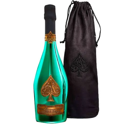 Champagne Armand de Brignac Édition Limitée Brut Green avec pochon - Champmarket