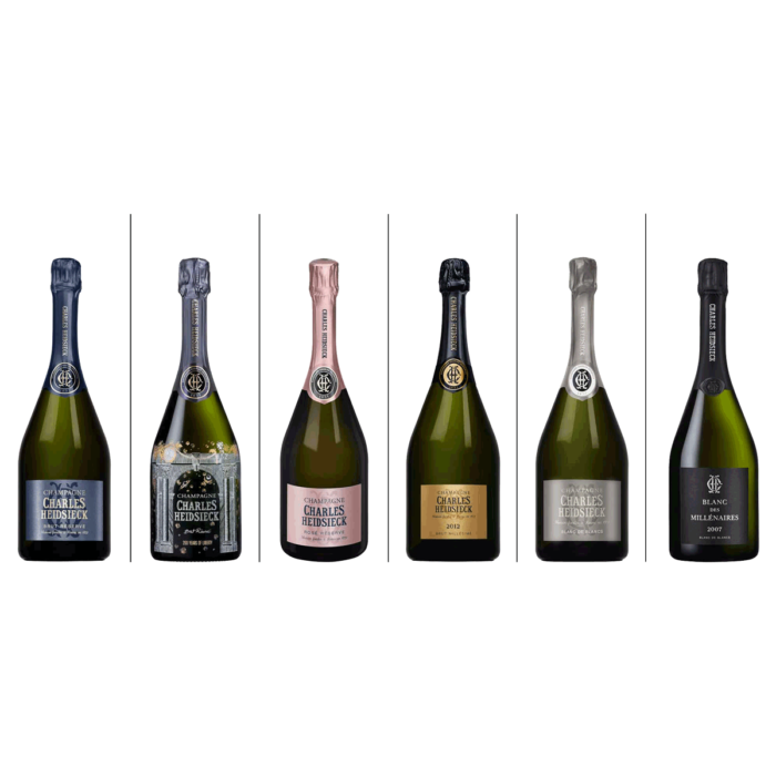 Coffret Famille Champagne 6 bouteilles Champagne Charles Heidsieck - Champmarket