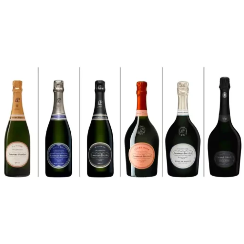 Coffret champagne Laurent Perrier + 2 flûtes - Vins et Cadeaux