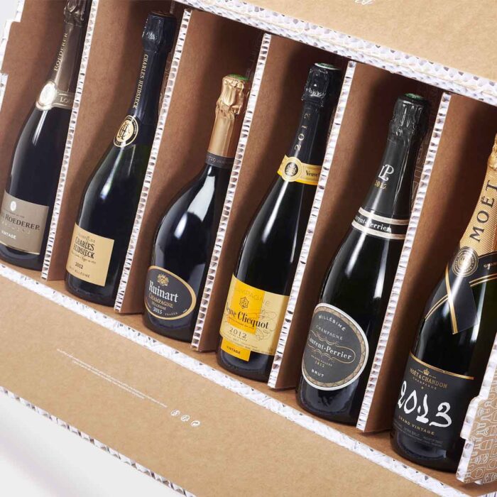 Coffret Famille 6 bouteilles de Champagnes Rosés - Champmarket
