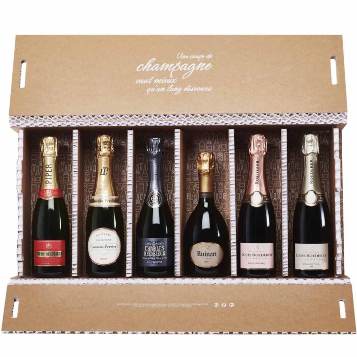 Coffret Champagne Le Petit Brut et Rosé - Champmarket