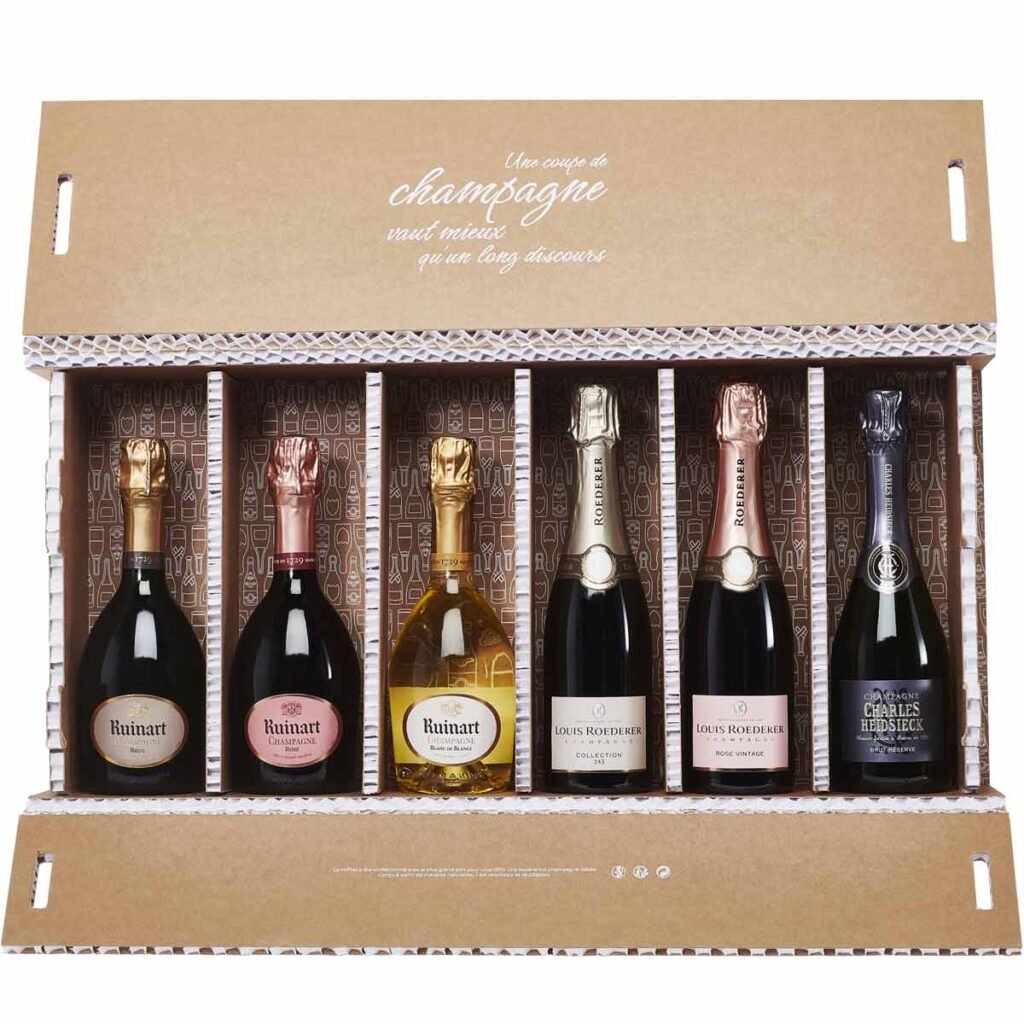 Coffret Champagne Le Petit Brut et Rosé - Champmarket