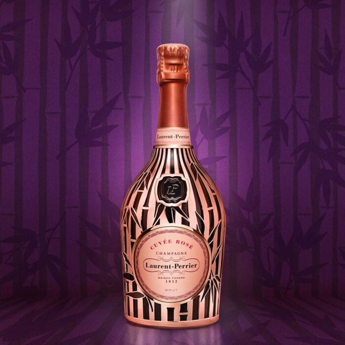 Laurent-Perrier Cuvée Rosé Limited Editie Bamboo Fles - Afbeelding 4