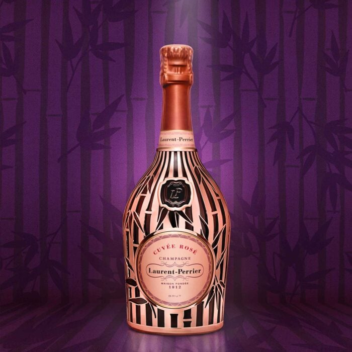 Champagne Laurent-Perrier Cuvée Rosé Édition Limitée Bambou Bouteille - Champmarket