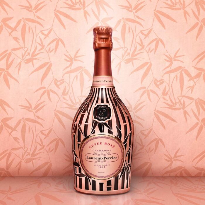Laurent-Perrier Cuvée Rosé Limited Editie Bamboo Fles - Afbeelding 3