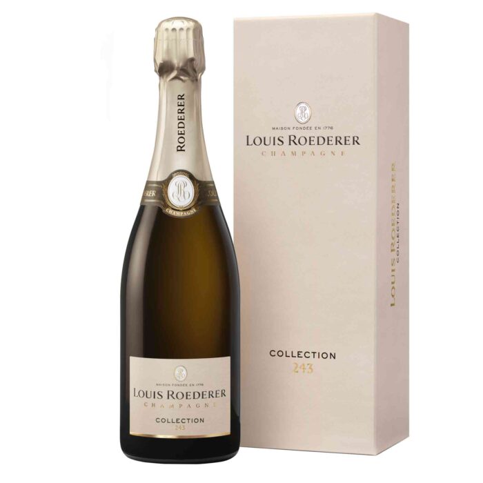 Champagne Louis Roederer Collection 243 bottiglia con box di lusso - Champmarket