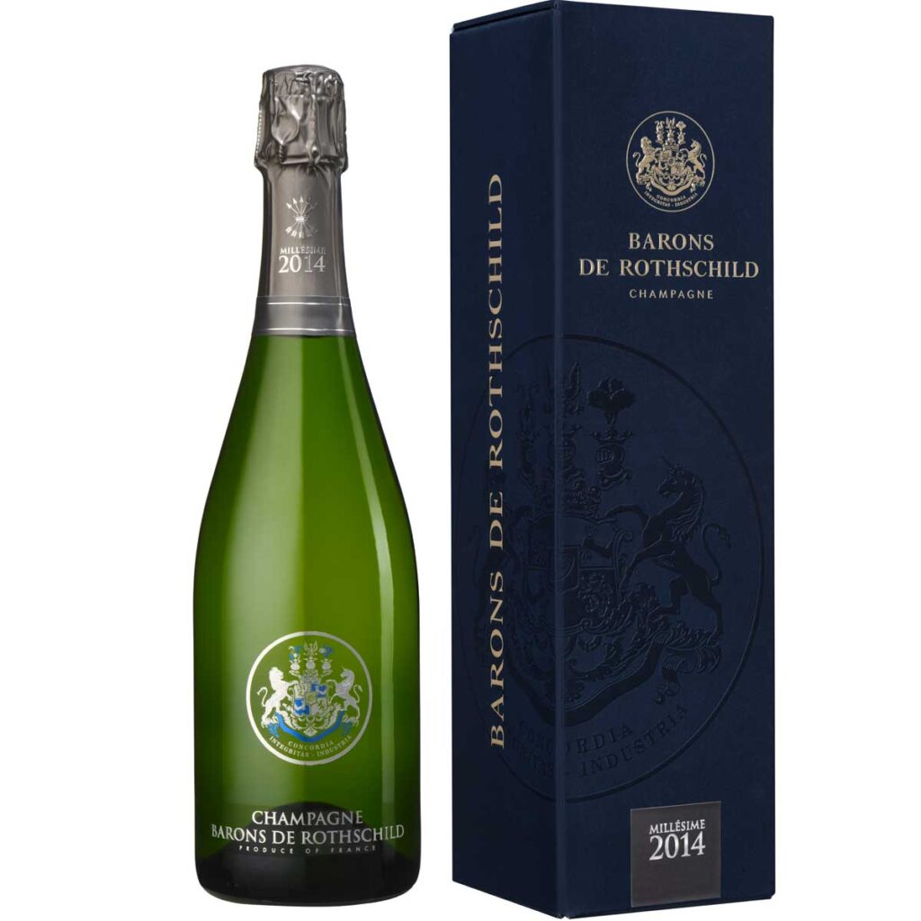 Champagne Barons de Rothschild Millésime 2014 Bouteille avec étui - Champmarket