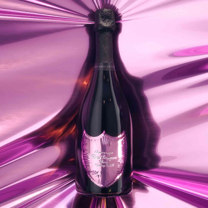 Champagne Dom Pérignon Rosé Vintage 2008 Édition Limitée Lady Gaga Bouteille avec coffret - Champmarket
