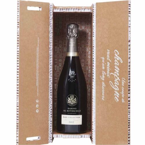 Coffret Standard Barons de Rothschild Rare Collection Blanc de Blancs Millésimé - Champmarket