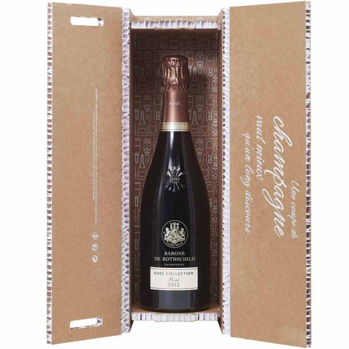 Voorverpakte Koffer 1 fles Barons de Rothschild Rare Collection Rosé Vintage