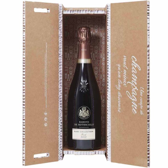 Coffret Standard Barons de Rothschild Rare Collection Rosé Millésimé - Champmarket