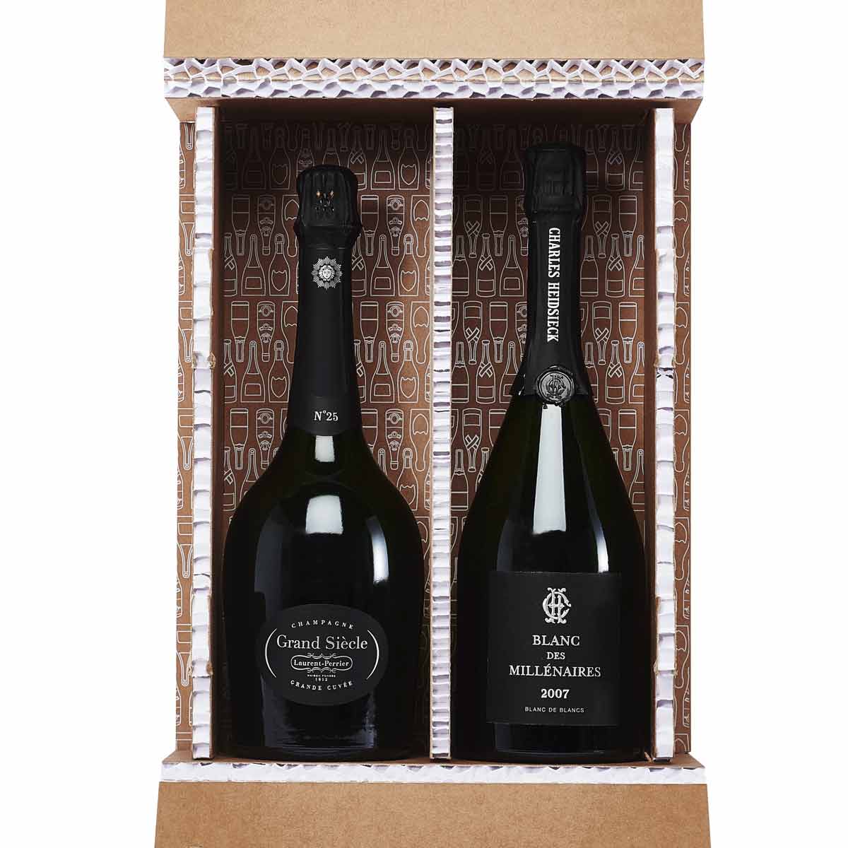 Laurent-Perrier La Cuvée Coffret 2 Bouteilles - Champmarket