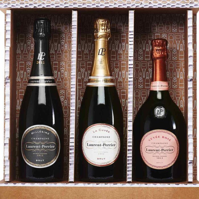 Coffret Trio 3 bouteilles Champagne Laurent-Perrier - Champmarket