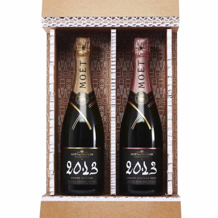 Duo Koffer 2 flessen Moët & Chandon Grand Vintage