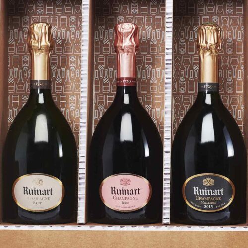 Coffret Trio 3 bouteilles Champagne Ruinart - Champmarket