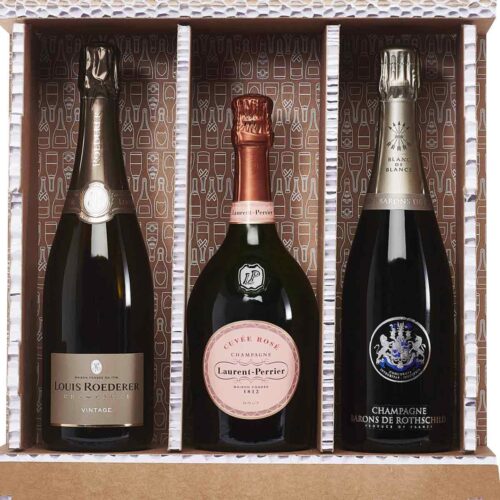 Coffret Trio 3 bouteilles Repas Champagne Prestige - Champmarket