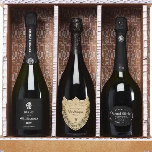 Coffret Trio 3 bouteilles Champagnes Prestiges - Champmarket
