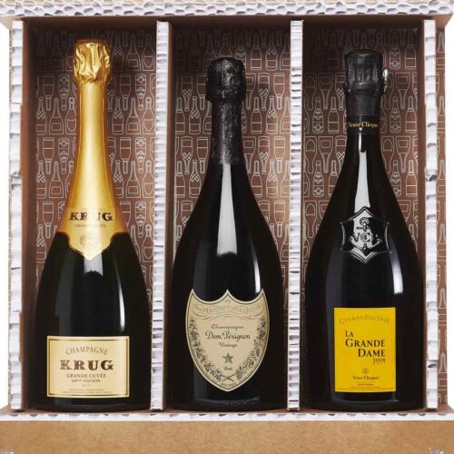 Coffret Trio 3 bouteilles Champagnes Prestiges - Champmarket