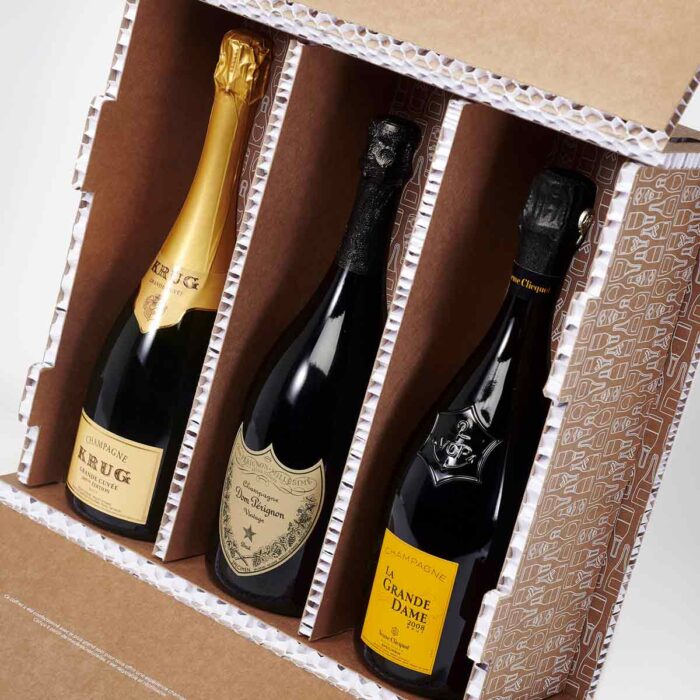 Coffret Trio 3 bouteilles Champagnes Prestiges - Champmarket