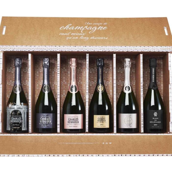 Coffret Famille 6 bouteilles Champagne Charles Heidsieck - Champmarket