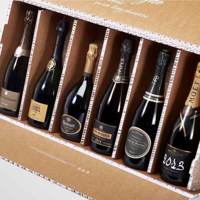 Coffret Famille 6 bouteilles de Champagnes Millésimés - Champmarket