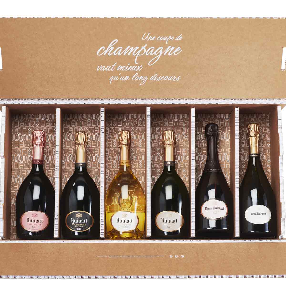 Coffret à champagne Ruinart