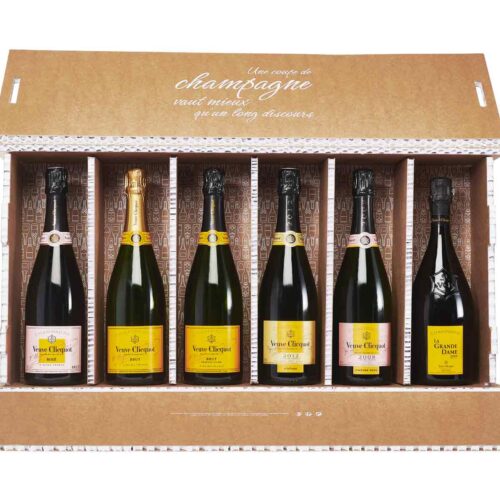 Coffret Famille 6 bouteilles Champagne Veuve Clicquot - Champmarket