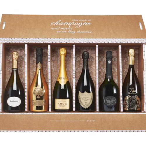 Coffret Famille 6 bouteilles de Champagnes Prestiges - Champmarket