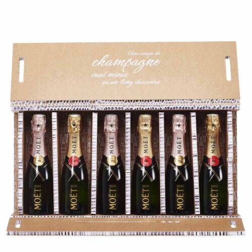 Coffret Mini Champagne Moët & Chandon - Champmarket